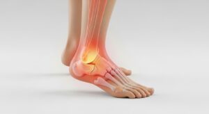 Diagrama de lesiones deportivas comunes como esguinces, fracturas y desgarros musculares