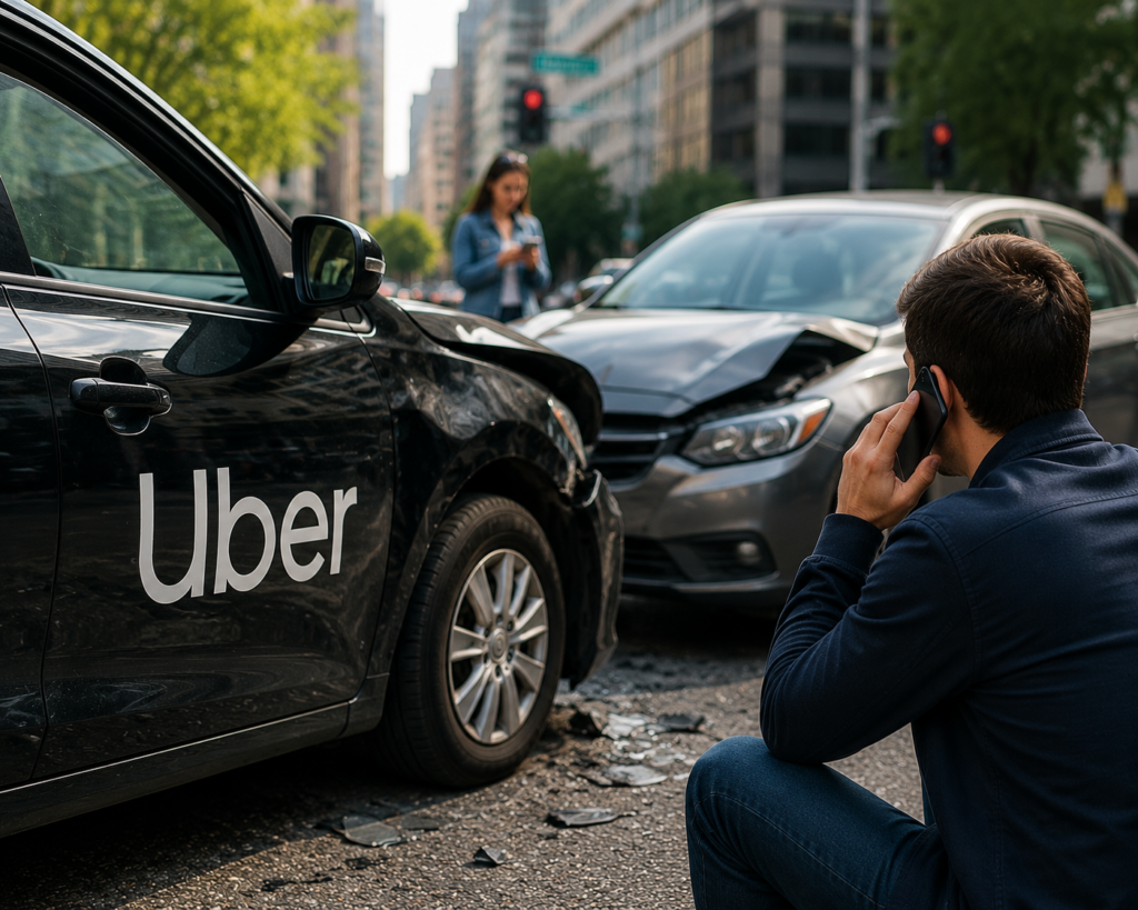 Accidentes de Rideshare (Uber y Lyft)- Lesiones, Responsabilidad y Qué Hacer