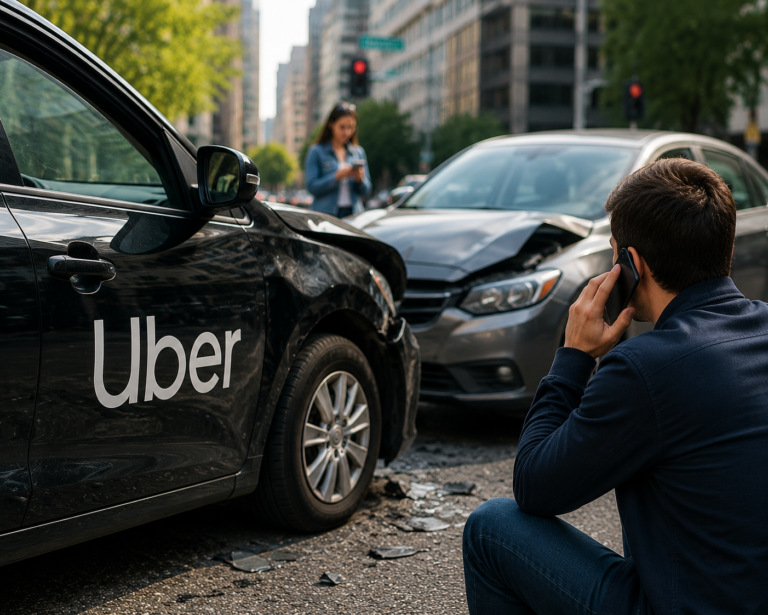 Accidentes de Rideshare (Uber y Lyft)- Lesiones, Responsabilidad y Qué Hacer